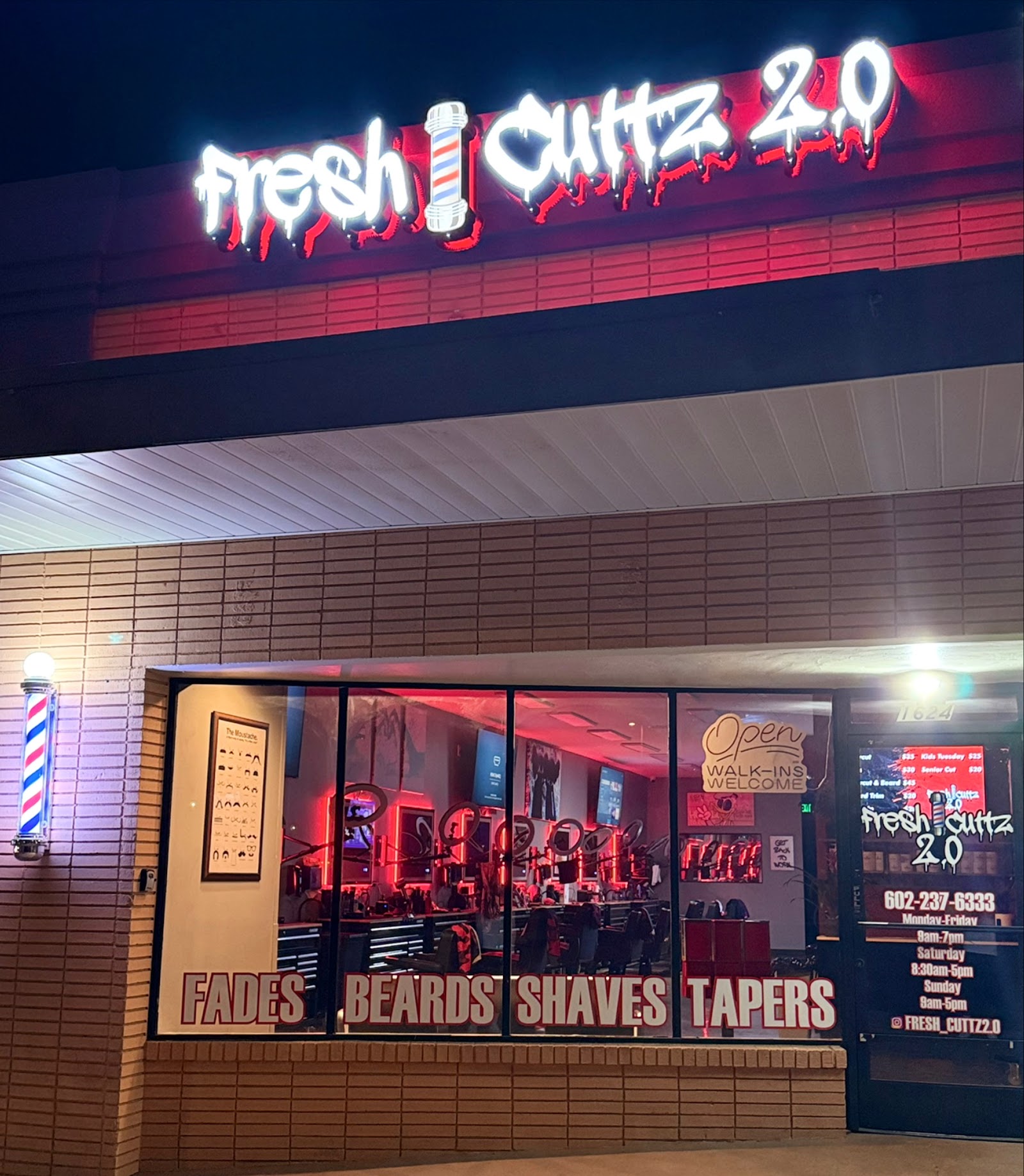 Barber at Fresh Cuttz 2.0 Barbershop Phoenix