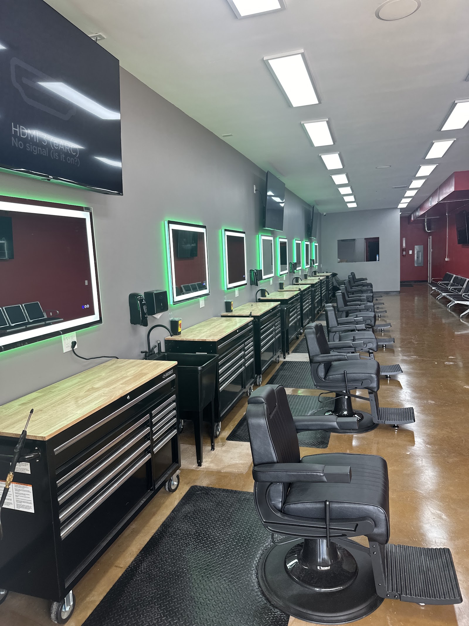 Barbershop haircut